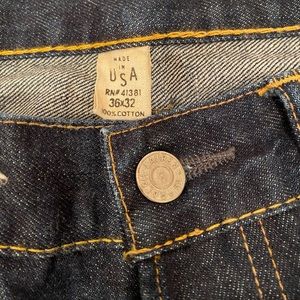 RRL DOUBLE RL Selvedge Straight Leg Jeans